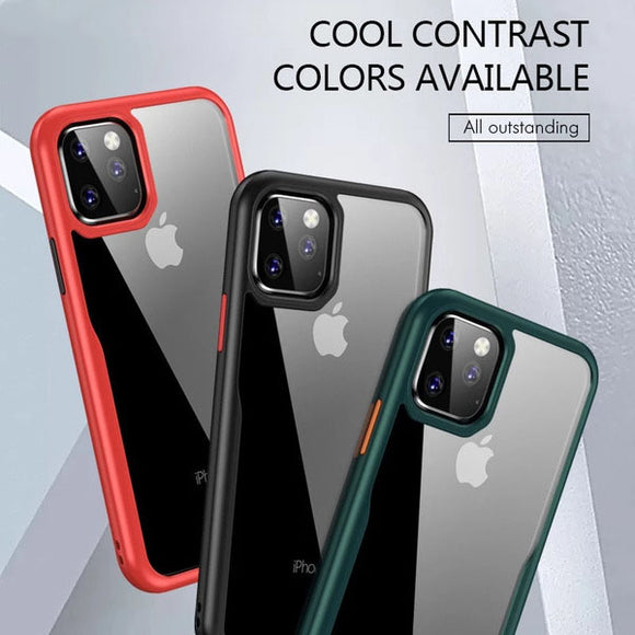 2019 Ultra Slim Clear Back Cover Case For iPhone 11 Pro Max X XR XS Max 7 8 Plus