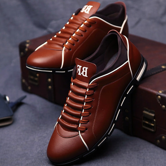 Zicowa Men Shoes - Big Size Genuine Leather Men Shoes(Buy 2 Get Extra 10% OFF,Buy 3 Get Extra 15% OFF)